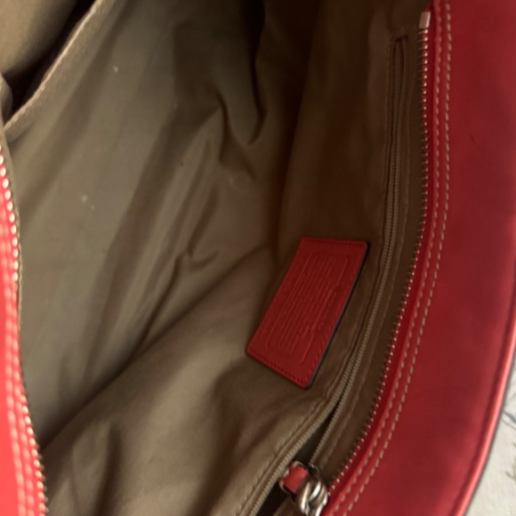 Coach Rust Color Handbag - Picture 4 of 9
